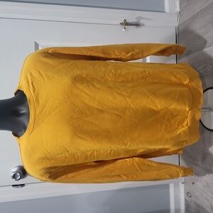 Divided Mustard Yellow Sweatshirt